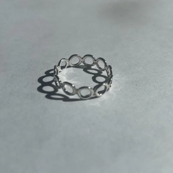 Sterling silver ring - Picture 3 of 4